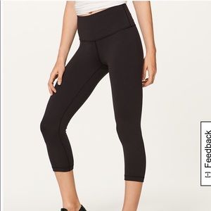 Lululemon Wunder Under Crop Hi-Rise